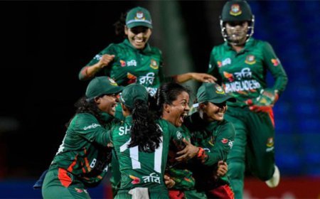 ওয়েস্ট ইন্ডিজকে হারিয়ে বিশ্বকাপের দৌড়ে টিকে রইল বাংলাদেশ