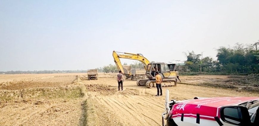 দোয়ারায় উর্বর মাটি কাটায় জরিমানা